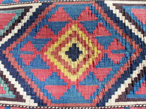 Caucasian kilim, detail