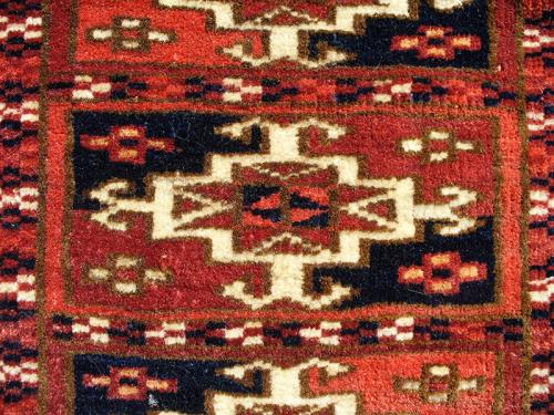Turkman juval, detail