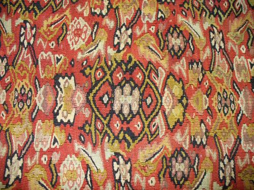 Senneh kilim, detail. West Iran